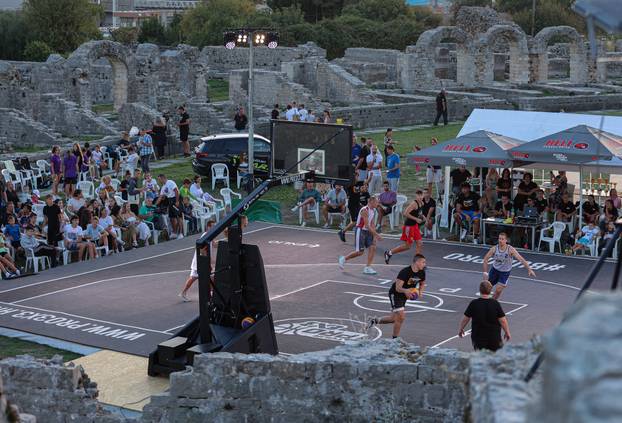 Solin: Gladiators4Salona, košarkaški turnir u amfiteatru
