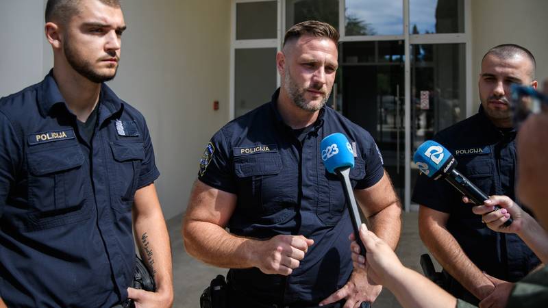 Božinović pohvalio zadarske heroje: 'Policajci su u tri ujutro izveli hrabru akciju spašavanja'