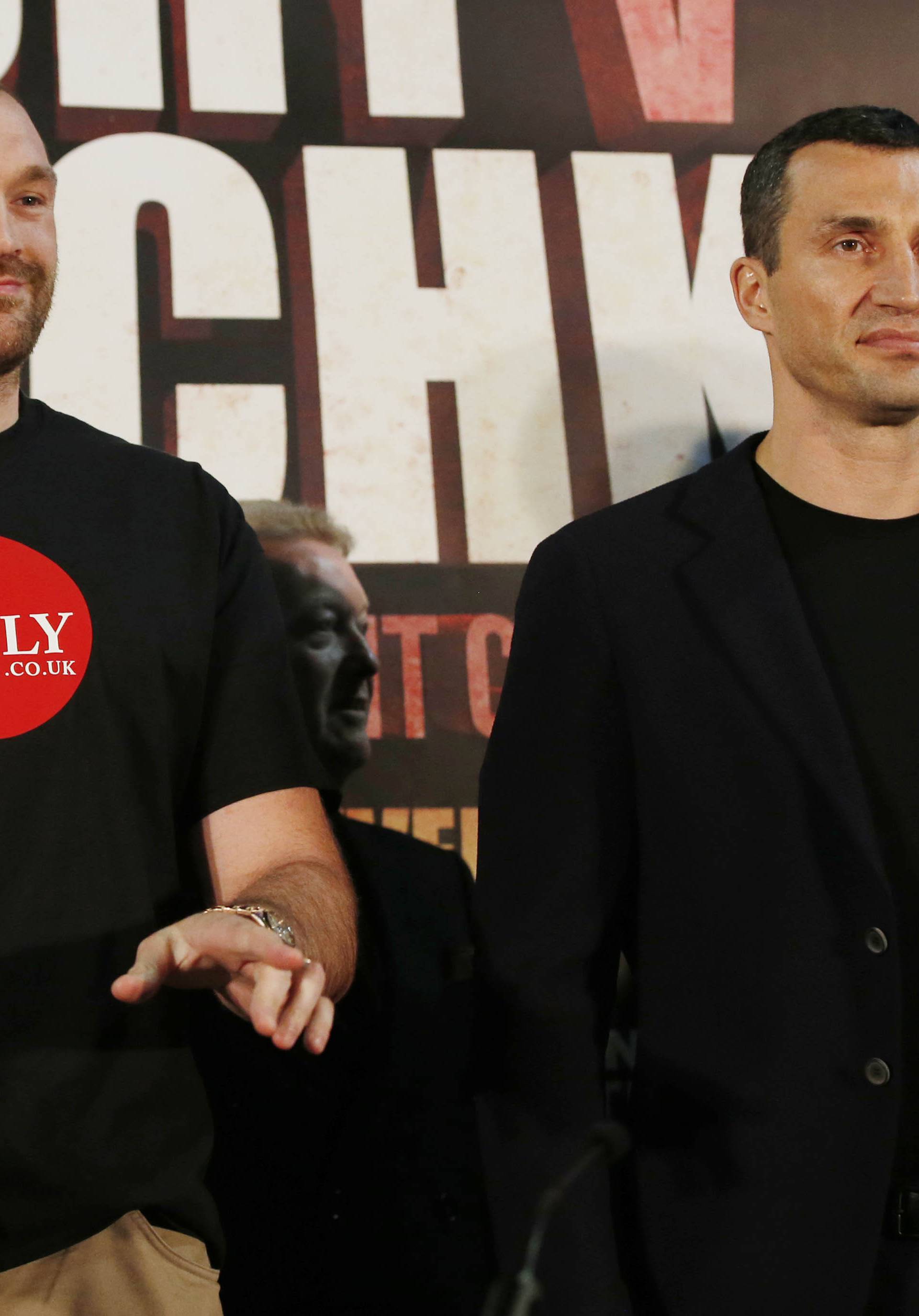 Tyson Fury & Wladimir Klitschko Head-to-Head Press Conference