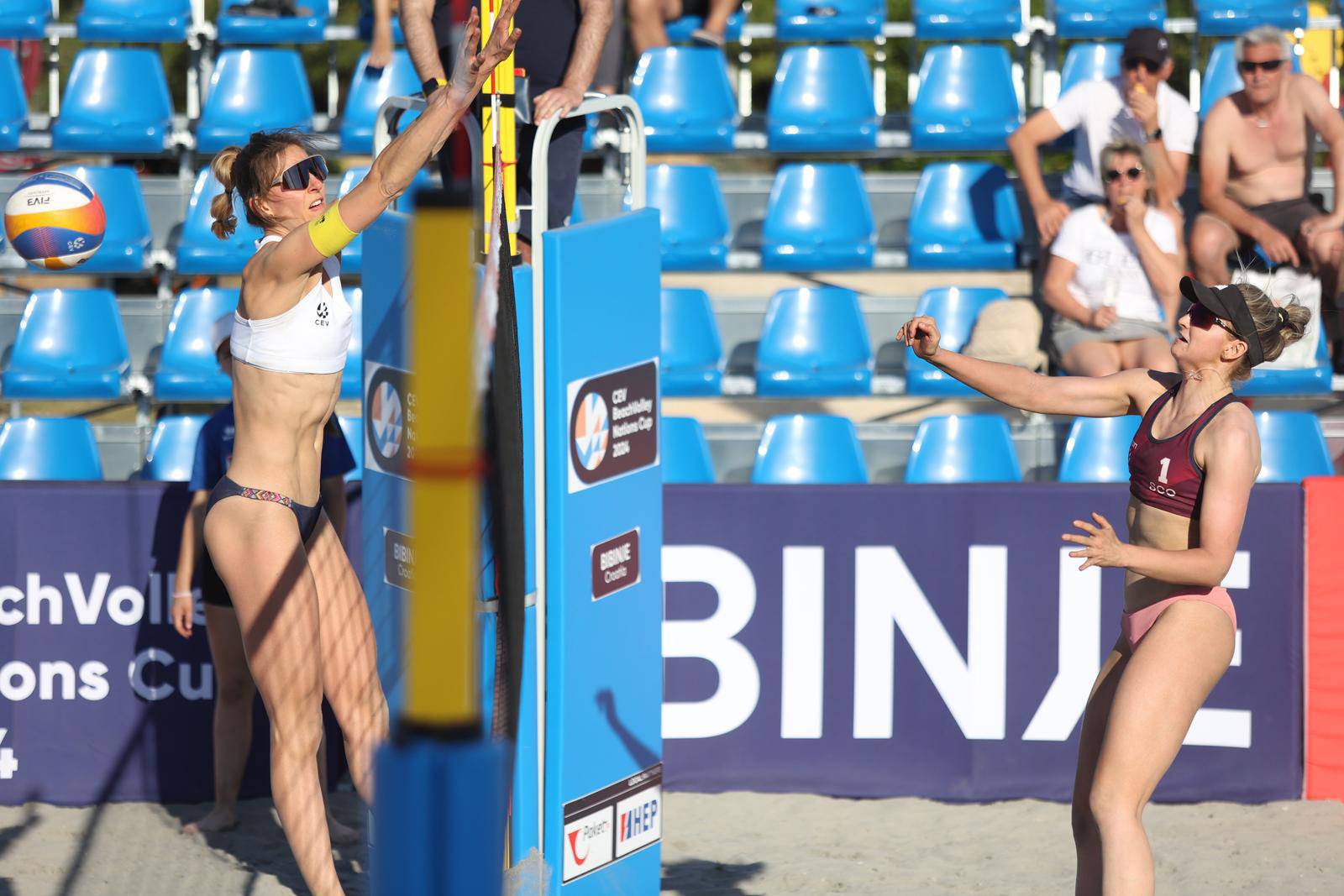 Bibinje: CEV Beach Volley Nations Cup: Belgija -  Škotska