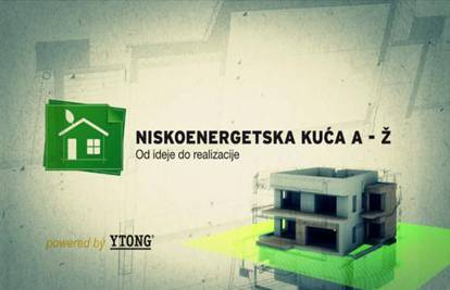 Pogledajte novu reportažu o gradnji niskoenergetske kuće