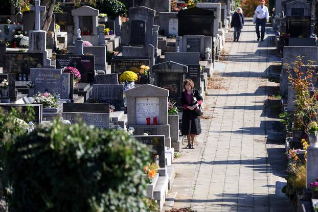 Zagreb: Svi sveti groblja poznatih osoba