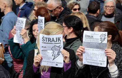 Štrajkalo je 10% manje ljudi u školama, ne nasjedajte na manipulacije i objede sindikata