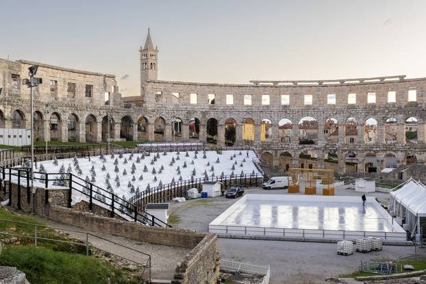 U Pulskoj Areni traju zadnje pripreme za advent