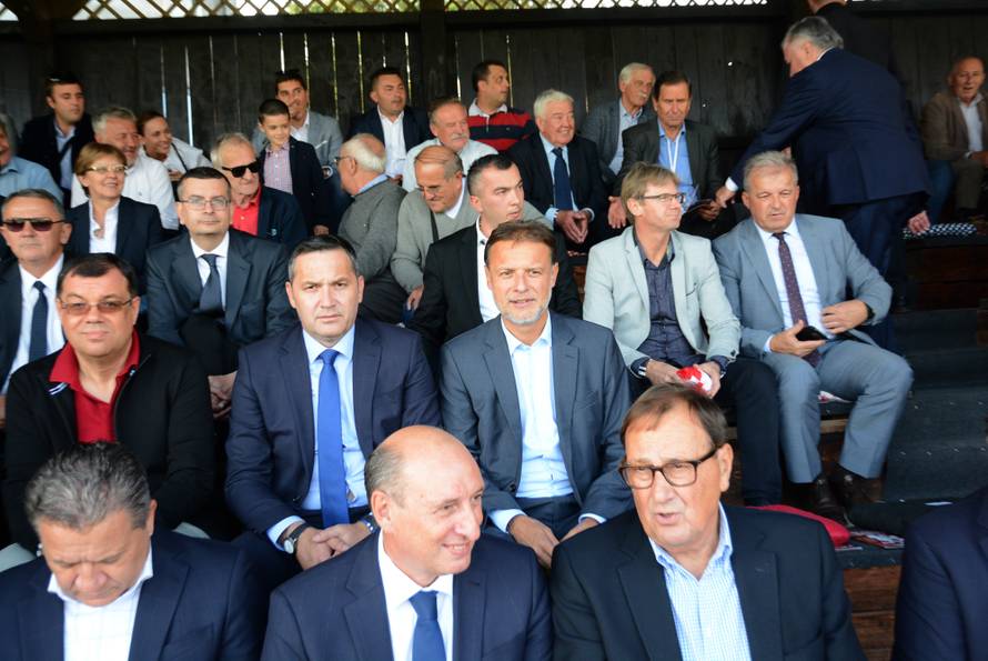 SveÄana loÅ¾a na utakmici NK Bjelovar - hrvatska nogometna reprezentacija