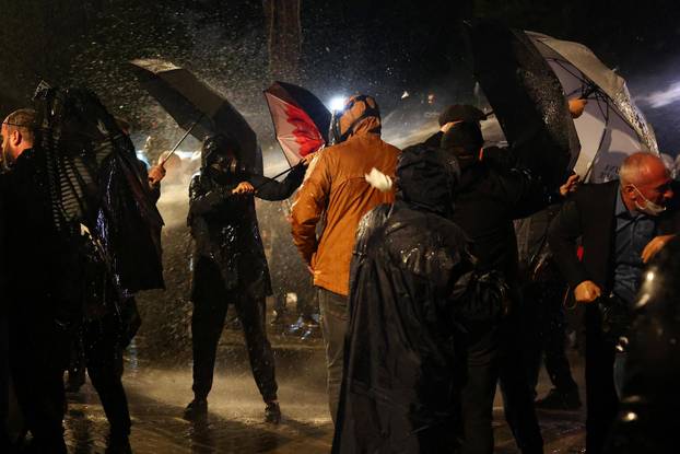 Anti-government protest in Tirana