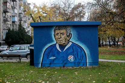 Zagreb: Navijači Dinama na Knežiji izradili mural u čast Ševi iz Noćne More