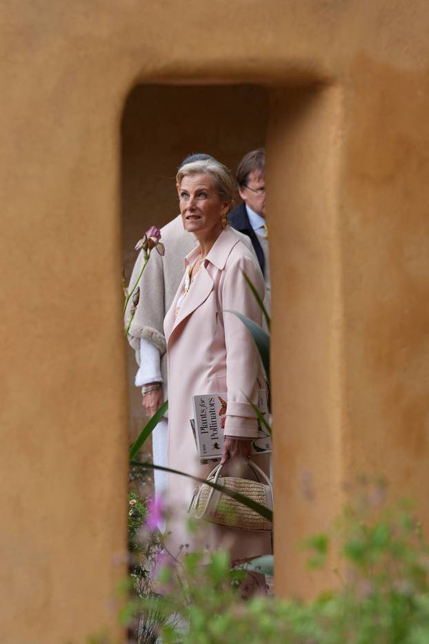 Britian's King Charles and Queen Camilla visit the RHS Chelsea Flower Show