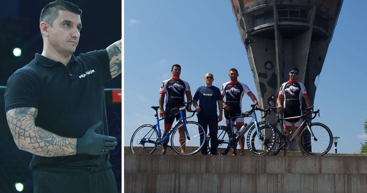 Naš MMA sudac i kolege 3000 km voze bicikle: Možda ovime potaknemo na lavinu dobrote Naš MMA sudac i kolege 3000 km voze bicikle: Možda ovime potaknemo na lavinu dobrote