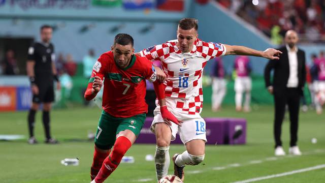 KATAR 2022 - Susret Hrvatske i Maroka u borbi za broncu Svjetskog prvenstva