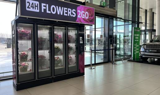 Novi hit na aerodromu: Zra&ccaron;na luka Zagreb dobila Buketomat!