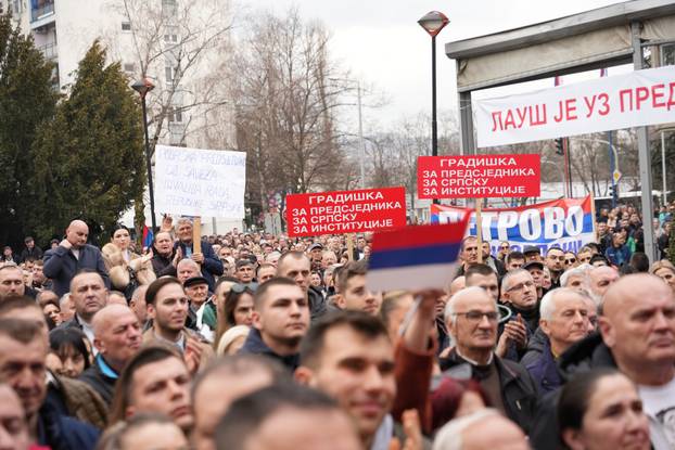 Banja Luka: Skup podrške Miloradu Dodiku nakon izricanja presude