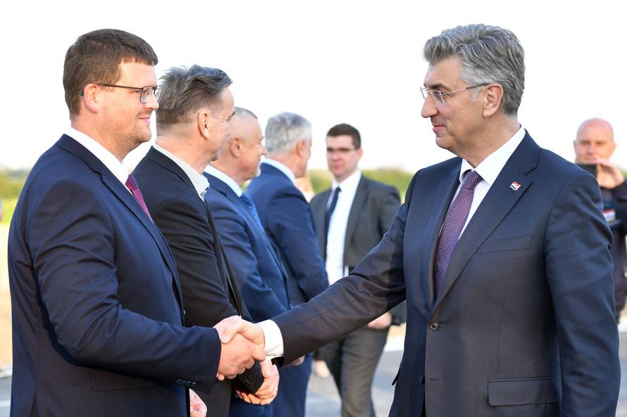 Nedelišće: Otvorenje rekonstruiranog djela nasipa kod Gornjeg Hrašćana