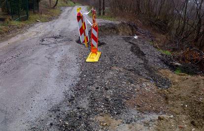 U Čučerju novo klizište dugo 60 metara, kuće nisu ugrožene