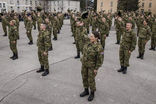 Požega: Predsjednik Milanović na svečanoj prisezi  41. naraštaja ročnih vojnika 