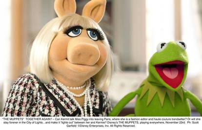 Likovi iz Muppeta u muzeju: Zvijezde Kermit i Miss Piggy