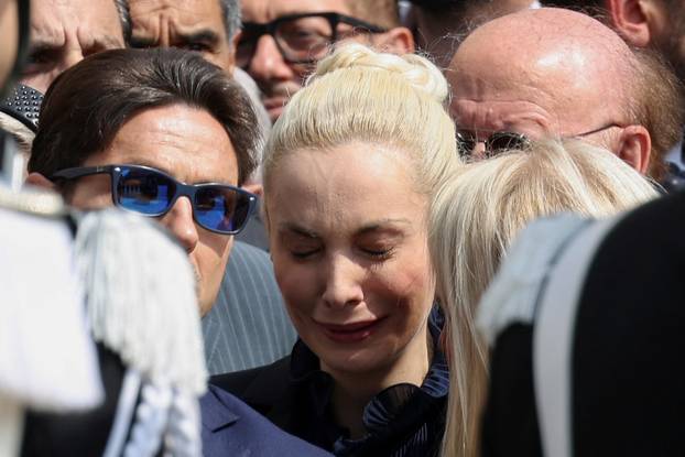 Funeral of former Italian Prime Minister Silvio Berlusconi at the Duomo Cathedral, in Milan