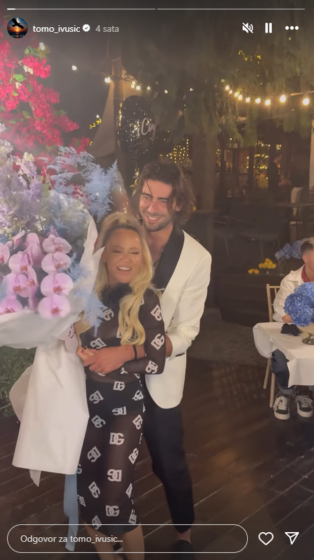 FOTO Maja proslavila rođendan u zagrljaju 'Savršenog' Šime: Nisu skidali osmijehe s lica...