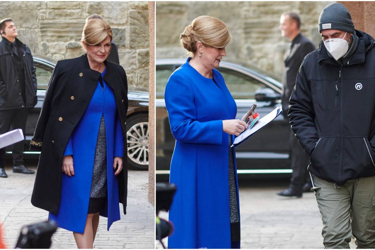 Procurile fotke sa seta: Kolinda predsjednicu glumila kao profić
