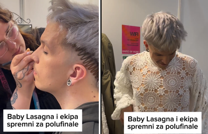 VIDEO Ovako se Baby Lasagna priprema za nastup u Švedskoj