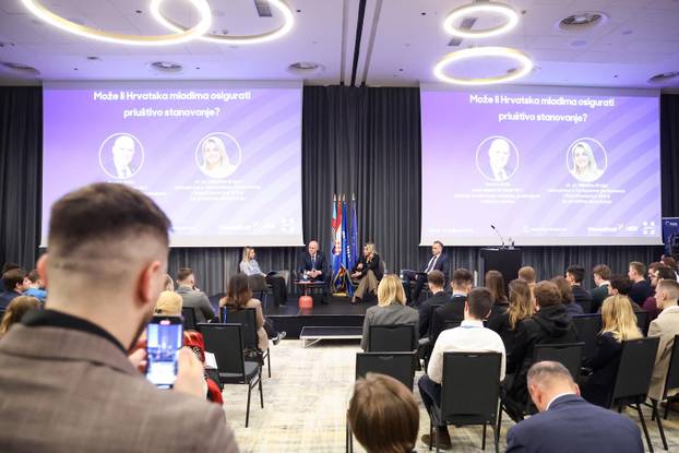 Tribina pod nazivom "Može li Hrvatska mladima osigurati priuštivo stanovanje?"