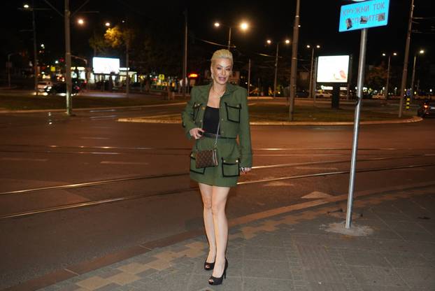 Beograd: Voditeljica Ana Radulović organizirala je druženje s prijateljima u restoranu Spor