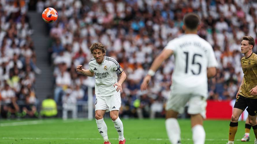 Madrid: Utakmica Real Madrid - Real Sociedad, posljednja u kojoj Luka Modrić igra s dresom Real Madrida