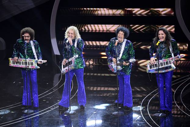 Sanremo, 73rd Italian Song Festival, Third Evening. The singers