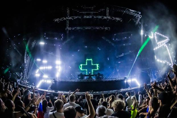 Split - Treca Vecer Ultra Festivala. DJ  Martin Garrix