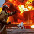 FOTO Buktinja u Šahtjorsku: Rusi tvrde da su Ukrajinci gađali vlak pun nafte, izbio velik požar