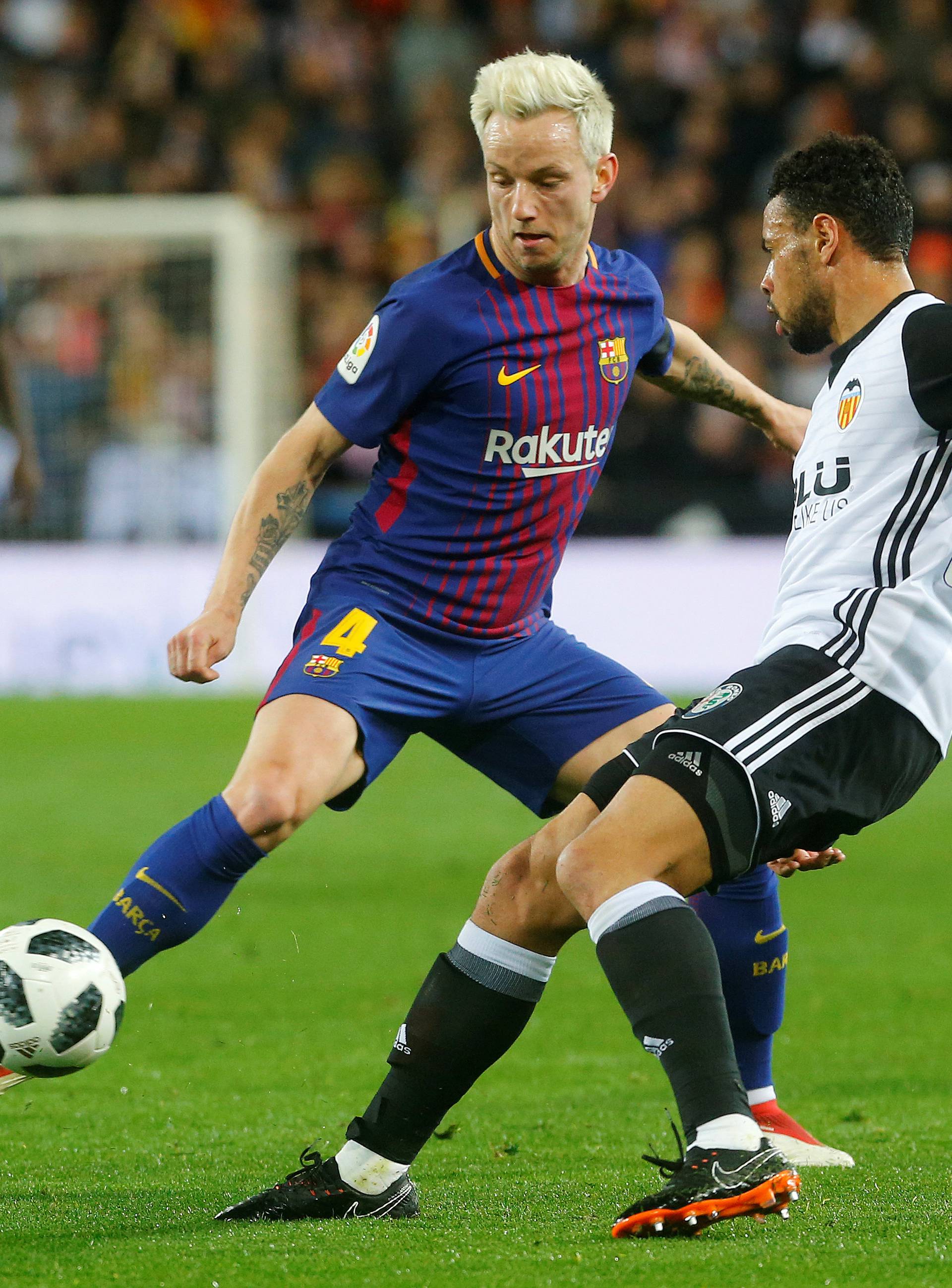 Spanish King's Cup Semi Final Second Leg - Valencia vs FC Barcelona