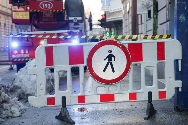 Zagreb: Sa zgrade u Masarykovoj pao komad fasade