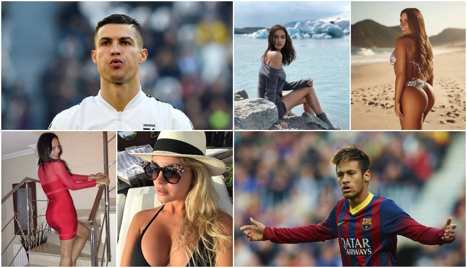 Ronalda su povezivali s Paris Hilton, a Neymar ljubio Soraju