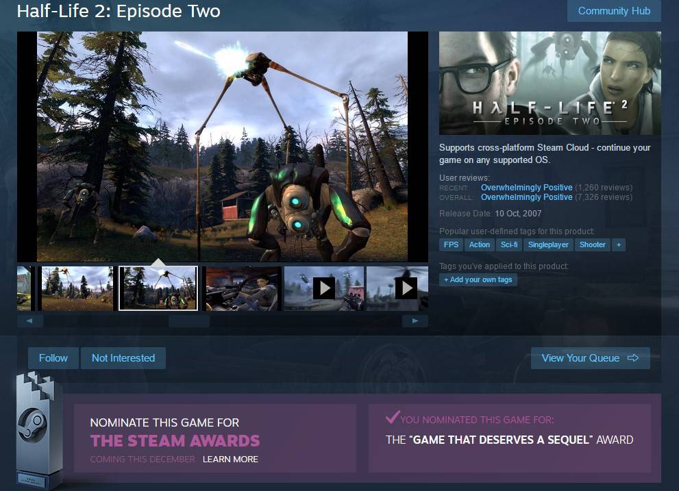 Fanovi i dalje žele Half Life 3, a sad su to pokazali i na Steamu