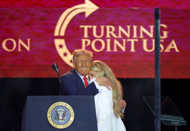 Memorial service for slain conservative commentator Charlie Kirk, in Glendale