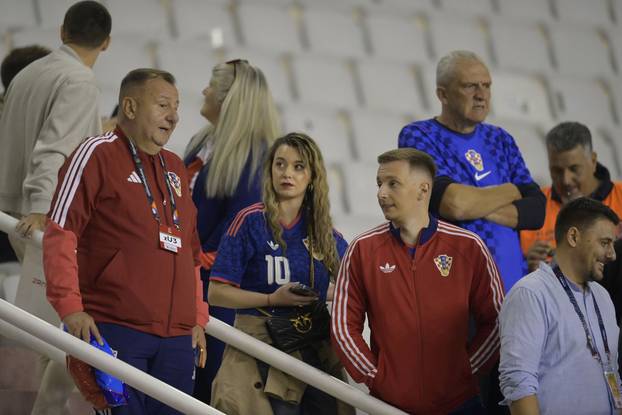 Split: Poznati na tribinama na utakmici između Hrvatske i Španjolske u Ligi nacija