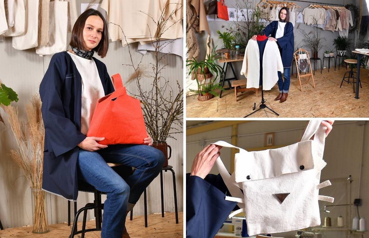 Ivana šiva samo s prirodnim materijalima: Radim haljinice od koprive, torbe od ananasa...