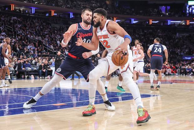 NBA: Los Angeles Clippers at New York Knicks