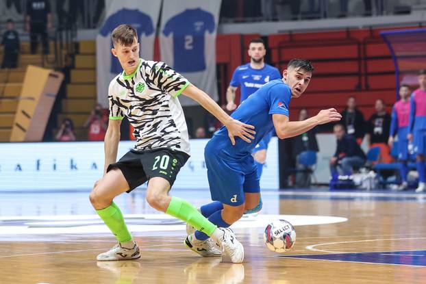 Susret Olmissuma i Futsal Dinama u 1. kolu Elitne runde Lige prvaka