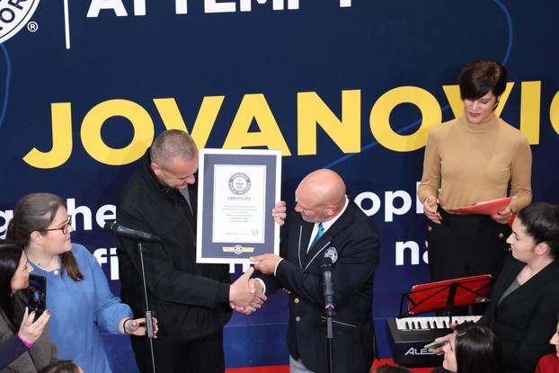 Oboren Giunnessov rekord u Beogradu, na jednom mjestu okupilo se 256 Milica Jovanović