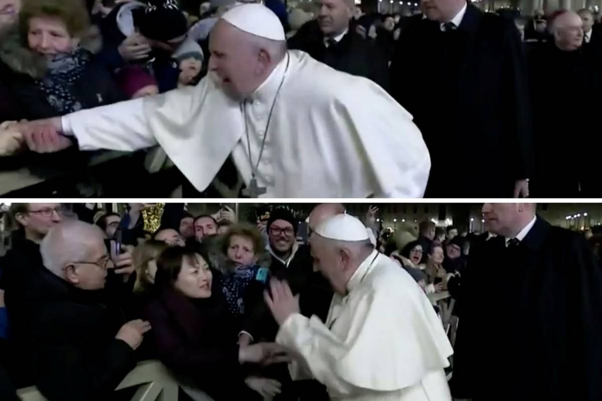 Papa o udaranju žene koja ga je vukla: Izgubio sam strpljenje