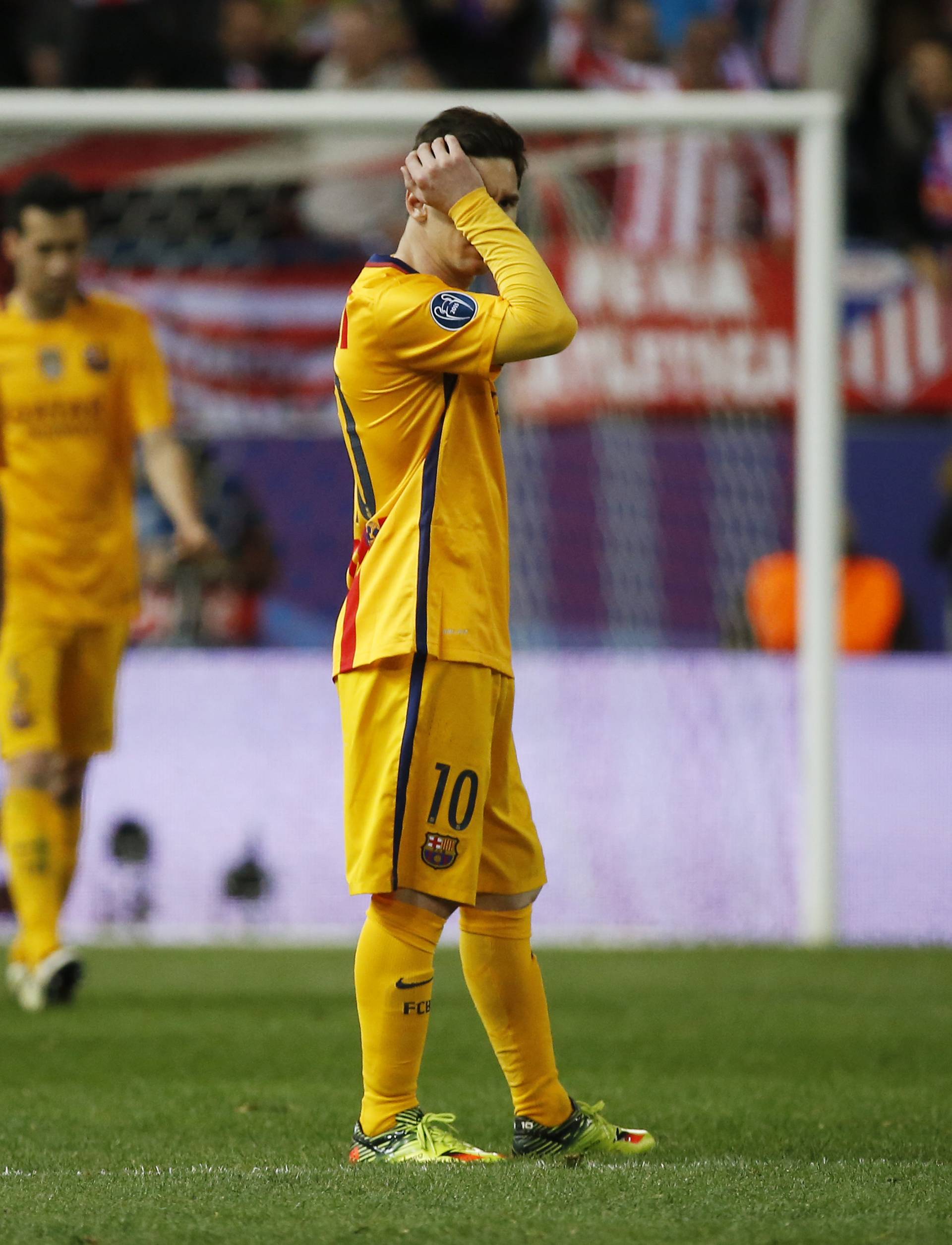 Atletico Madrid v FC Barcelona - UEFA Champions League Quarter Final Second Leg