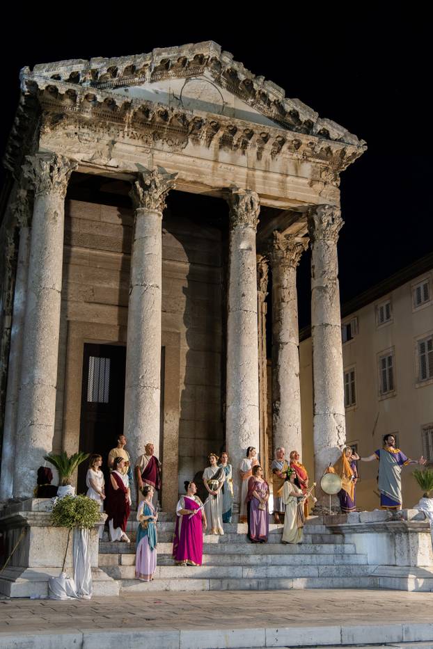 Pula: Održani Dani Antike na povijesnim lokacijama grada