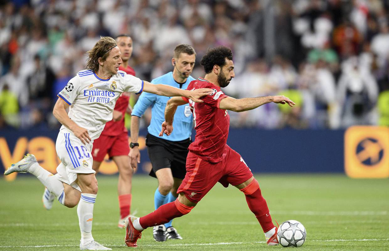 Napadač Reala otkrio kako je Modrić spustio Salahu nakon finala LP: Umro sam od smijeha