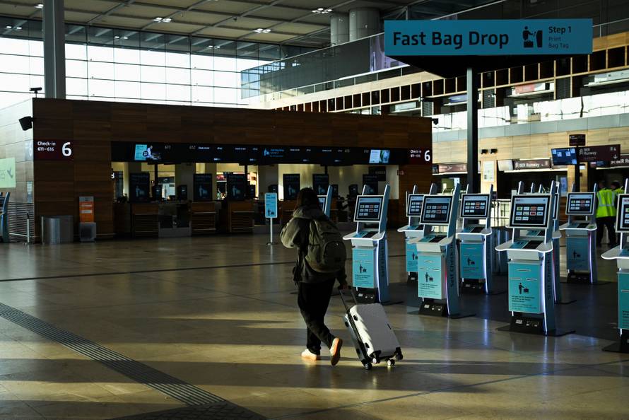 German trade union Verdi calls for a strike over a wage dispute, at Berlin airport