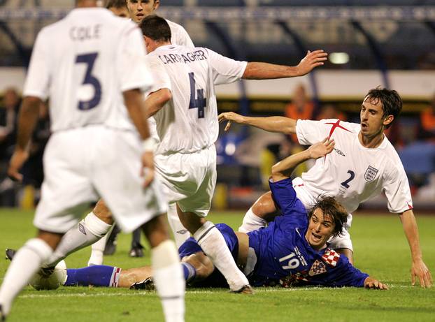 ARHIVA - 2006. Zagreb: Vatreni i "maksimirska krtica" srušili su Englesku 