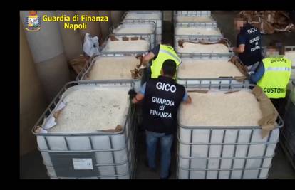 Talijanska policija zaplijenila je rekordnih 14 tona amfetamina!