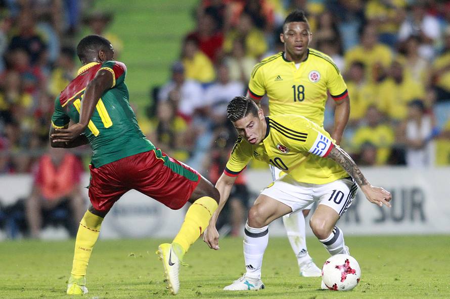 Prijateljska utakmica, Kamerun - Kolumbija 