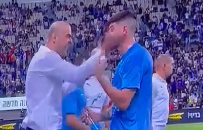 Izraelski izbornik šokirao sve i ošamario svog igrača tijekom utakmice! 'Ma pomazio sam ga'