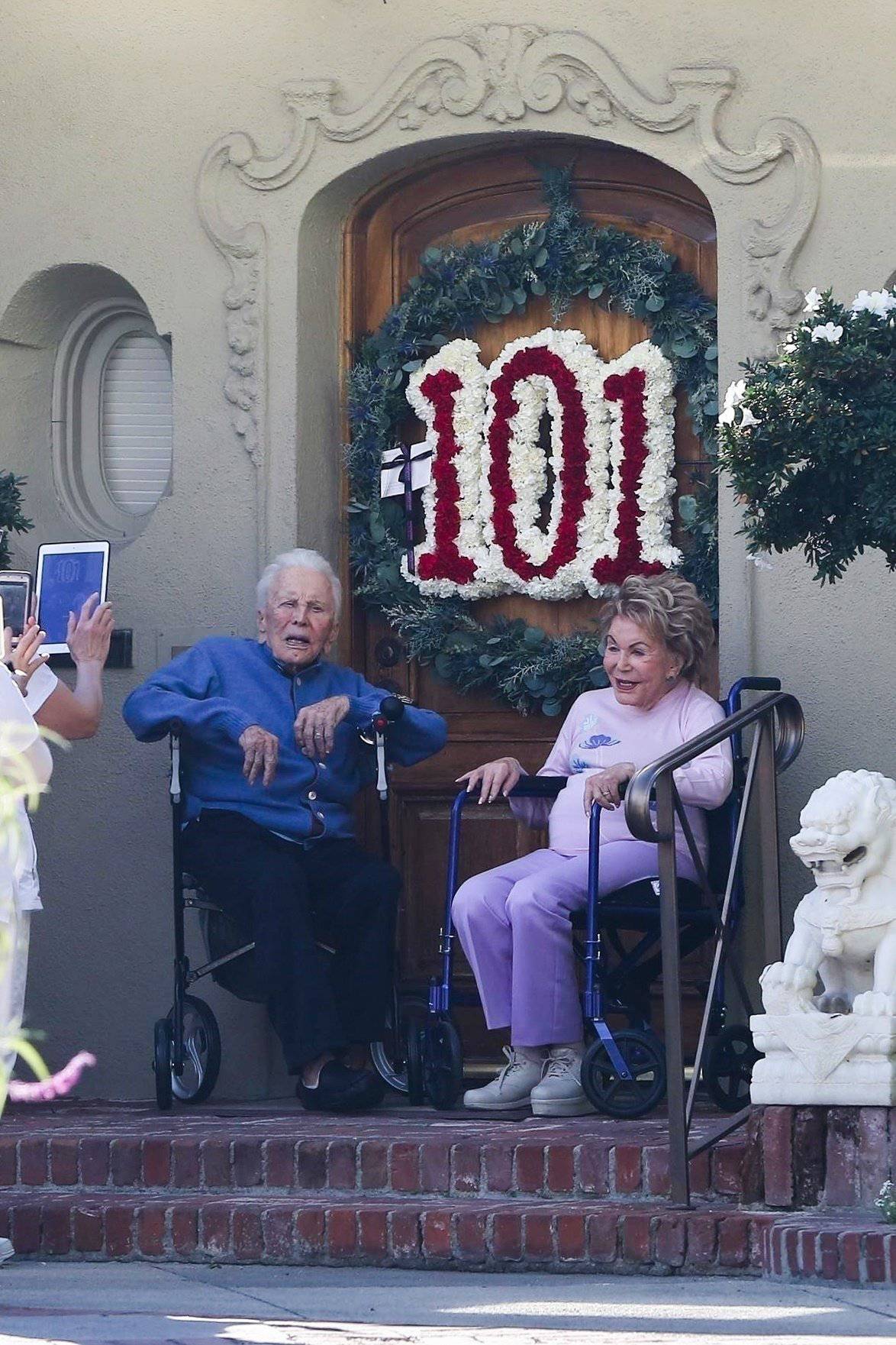 *EXCLUSIVE* Kirk Douglas turns 101